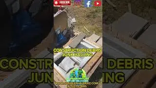 construction debris junk removal #shortvideos #commercialjunkremoval #ads #reels #viral #ads #fyp