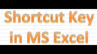 Shortcut Key # Date & Time    #msexcelcurrentdate&times;hortcutkey #msexcelcurrentdate&times;hortcutkeys