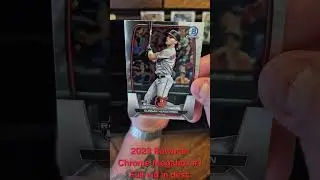 #1 #bowman #bowmanchrome #megabox #baseball #mlb #sportscards #asmr #rippingpacks #unboxing #foryou