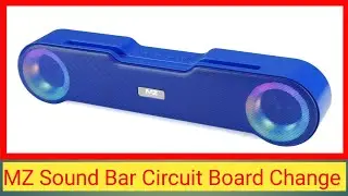 Mz sound bar ka circuit change karna sikhiye// LED light ka Connection keyse karte hai// Hindi// MZ