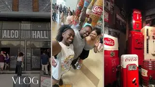 VLOGGG| ALCOHALL, MY FAMILY IS IN TOWN, COCA COLA MUSEUM 👎🏾