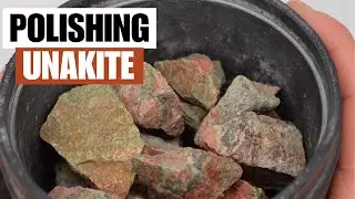 These Unakite Rocks Took a Great Polish!