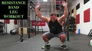 Intense 5 Minute Resistance Band Leg Workout