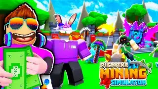 КУПИЛ ЧИТЕРСКИЙ НАБОР И ПРОШЕЛ PICKAXE MINING SIMULATOR В РОБЛОКС! ROBLOX