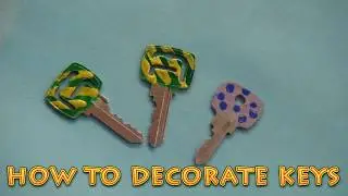 How to Decorate Keys - DIY