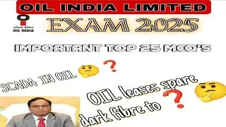 Oil Exam  2025 || Important MCQ'S Oil Exam Questions  Gk || #oilgk #oilindialimited #oilindiajob