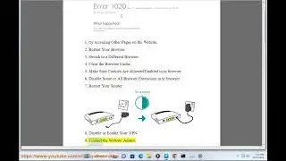 Fix Cloudflare Error 1020 Access Denied