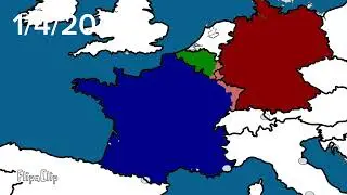 Germany Vs. France (flipaclip animation)