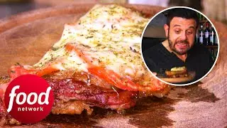 This Argentinian Pizza Dough Is Made Entirely Steak! | Secret Eats With Adam Richman