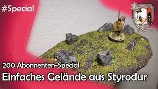 200 Abo Special | Einfaches Gelände z.B. für Saga | Terrain Tutorial