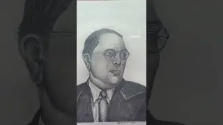 Dr. Ambedakr sketch 8/365 Day Art 🎨🤩 work Hari Arts 🎨✍🎭💕 #art #shorts