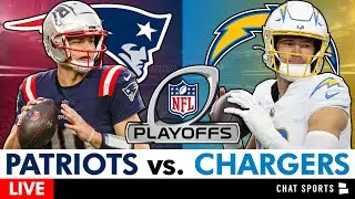 Patriots vs. Chargers Live Streaming Scoreboard, Free Play-By-Play, Highlights | NFL Playoffs on NBC