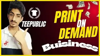 TeePublic Full Tutorial | Make Money Online with POD | اردو-हिंदी-[Eng Sub] | #digitalproducts