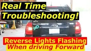 Reverse Lights Flashing when Driving Forward - Kia Sportage