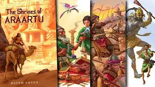 The Shrines of Araartu - Fantasy Art book by Hazem Ameen - 3Dtotal artist & illustrator
