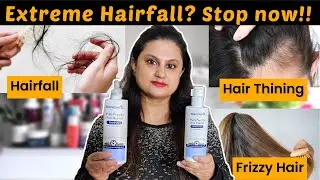 2-Week Challenge🔥 with Wishcare Multi Peptide Anti Hairfall Shampoo & Conditioner | Stops Hairfall??