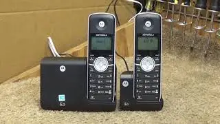 Motorola L302 DECT 6 Cordless Phone | Initial Checkout
