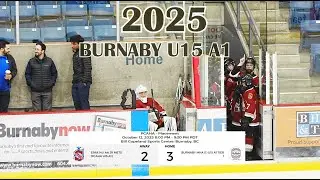2025 1012 Placement Game BURNABY U15A1 VS SJHA 14U AA JR METS At Bill Copeland Sports Centre