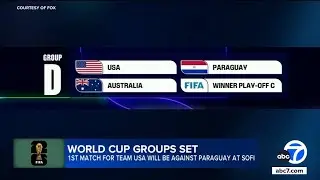 World Cup groups set: 1st Team USA starts against Paraguay at SoFi Stadium