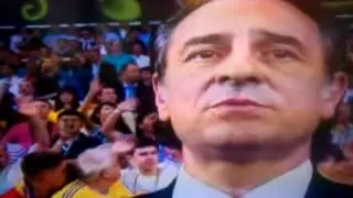 Spain and Italy's National Anthem (UEFA Euro 2012)
