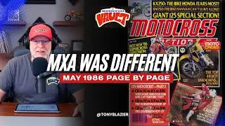 Подробный обзор классического выпуска MXA: рецензия на легендарный майский номер журнала Motocros...