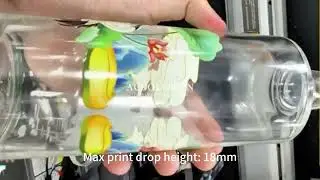 Rotary Printer & Drinkware Printing Equipment#tumblerprintuv #bottleprinting #cylinderprinter