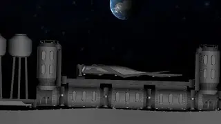 Testing transport in the colony, a space flight simulator! #sfs #spaceflightsimulator