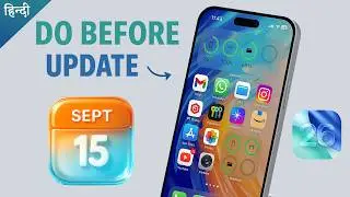 iOS 26 Release Date | Must watch Before Update | Prepare your iPhone for iOS 26 Update Hindi🔥