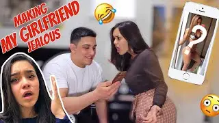 MAKING MY GIRLFRIEND JEALOUS PRANK! (bad idea)