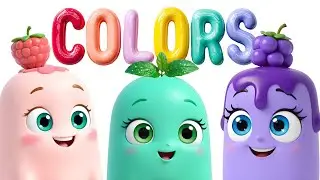 Learn colors with Ice Cream |  Color mixing for kids