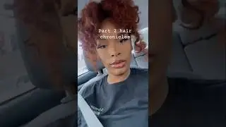 Coloring my natural hair copper, and show you how I get them curls, #curlyhair #loveyourcurls
