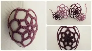 Osterei umhäkeln #2 * DIY * Crochet Ester Egg [eng sub]