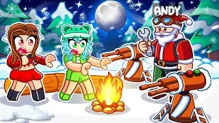 I Pretended to be BOSS FAKE SANTA In 99 Nights In The Forest…