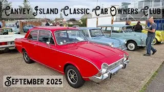 Canvey island classic car meet sept 2025 #automobile #classiccar #carmeet #kerbsideclassics #retro