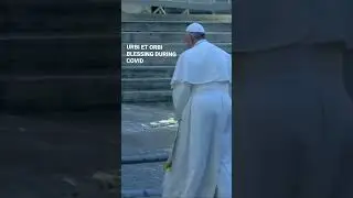 An empty Saint Peter&rsquo;s Square during Covid-19 #francis #pope #urbietorbi #covid #saintpeters