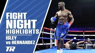 Troy Isley Scores Textbook Knockdown And Earns A Stoppage vs Marcos Hernandez | FIGHT HIGHLIGHTS