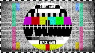 TV Signal Glitch (Create music visualizer with vidsbeats.)