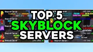 Top 5 Skyblock Servers For Minecraft 1.21.9! - Tutorial