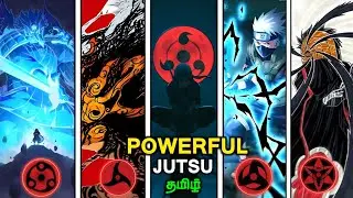 Sharingan la இவ்வளவு Power இருக்க🥶(Top10 powerful jutsu of Sharingan💥 #vrtcommentry #naruto #tamil 