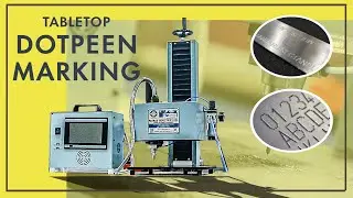 Dot Peen Marking Machine with Display #markingmachine #manufacturer #metalmarking #permanentmarking