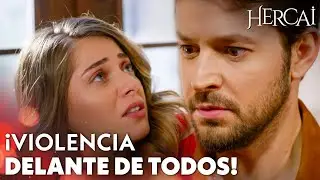 ¡Harun maltrata a Yaren delante de todos! | Hercai