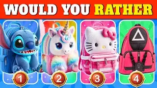 Would You Rather...? School Supplies & Stationery Edition 🤑🎒✨📓 Quiz Face