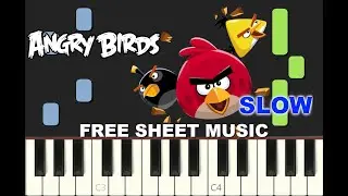 SLOW piano tutorial 