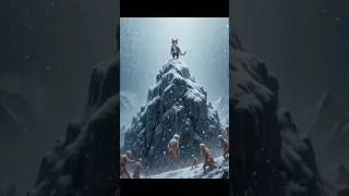 The Snowy Rescue: A Lion Cub Saves a Cat from Jelly Zombies!R Queen 👑