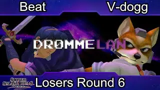 DL4.5 - Beat (Marth) Vs. V-dogg (Fox) - Losers Round 6 - Super Smash Bros. Melee