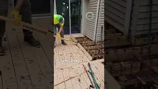 Remove Deck Boards #shorts #demodek