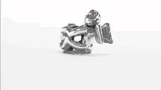 Reflection Beads November CZ Birthstone Angel Bead QRS454