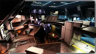 Starboard - Midship/Heretic Inspired Map! | Halo Infinite Custom Map