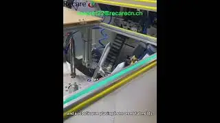 Recare condom testing machine: condom pinhole tester. This condom machine is fully automated.