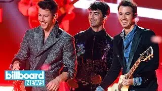 Jonas Brothers Light Up 2019 BBMAs With Dynamic Comeback Mashup | Billboard News
